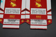 الايكولوجية - ودية صناديق السجائر كرتون مخصصة / حزمة التبغ الأحمر