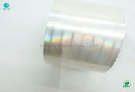 شفافية عالية BOPP Tobacco Holographic Film مقاومة الرطوبة عرض مخصص