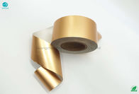 حزمة السجائر الذهبية المذهبة 58gsm 76mm ورق رقائق الألومنيوم