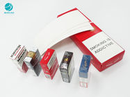شعار منقوش مخصص دائم التعبئة والتغليف من الورق المقوى الحالات للتبغ السجائر
