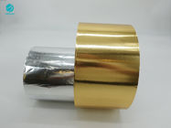 حزمة السجائر الذهبية الفضية ورقة رقائق الألومنيوم مع سطح أملس