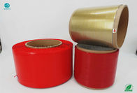 مواد MOPP الشريط المسيل للدموع سهلة اللون الأحمر 5 مم العرض 152 مم الداخلية الأساسية