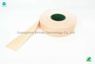 34-35gsm Grammage Tobacco Filter Paper Packaging مواد خام باللون الوردي معالجة لمعان الطلاء