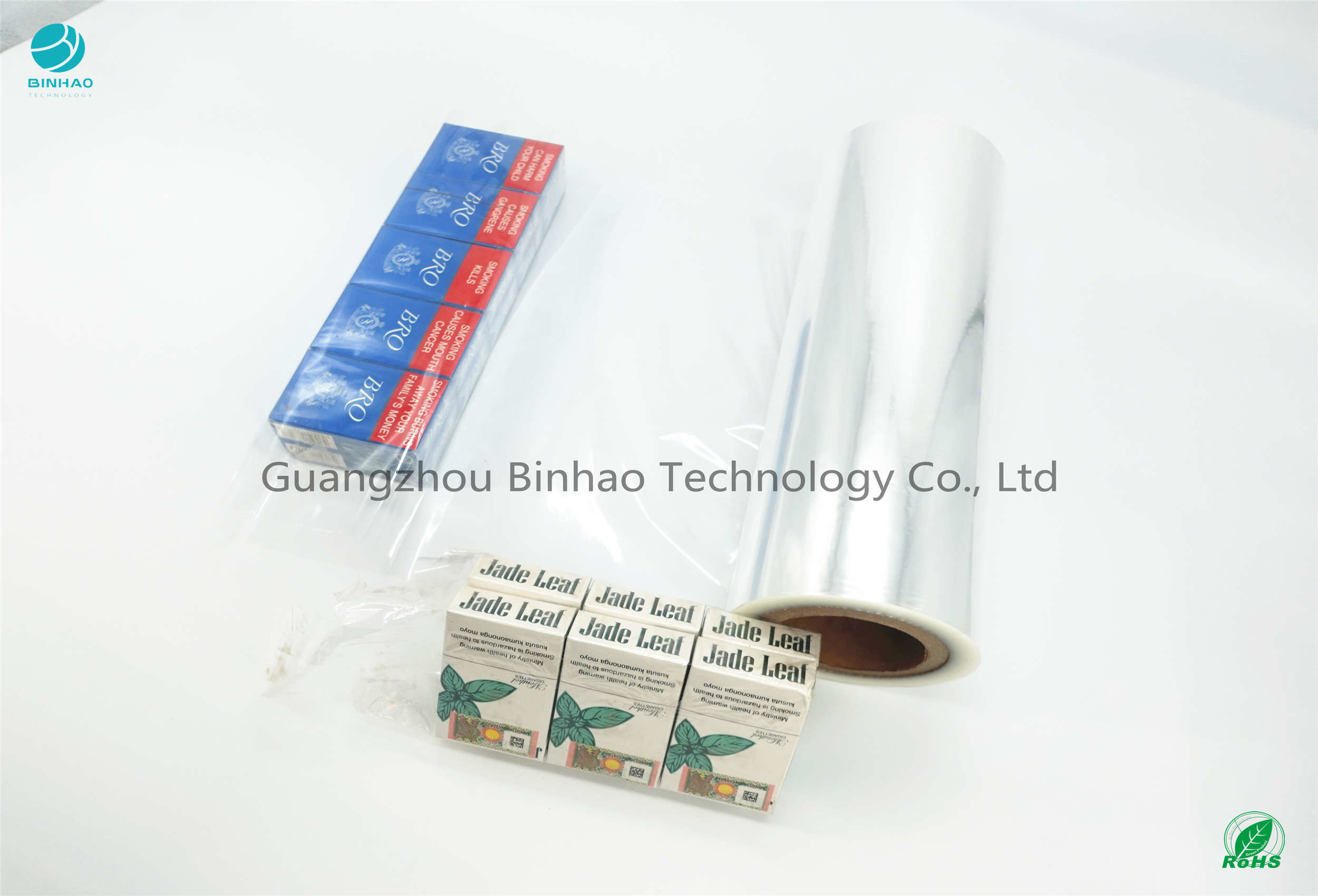 15μ-60 μ PVC Package Shrink Wrap Film للسجائر