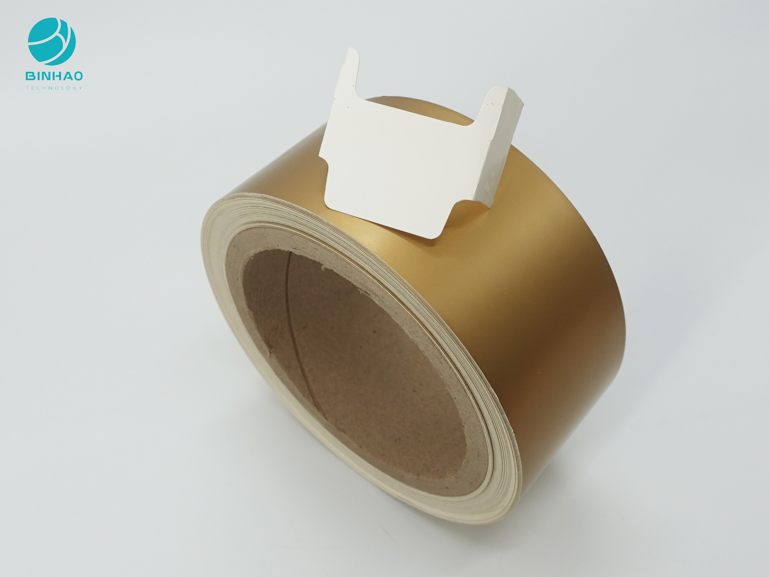 SBS مخصص الحجم المطلي بالذهب ورقة الإطار الداخلي الورق المقوى لتعبئة السجائر