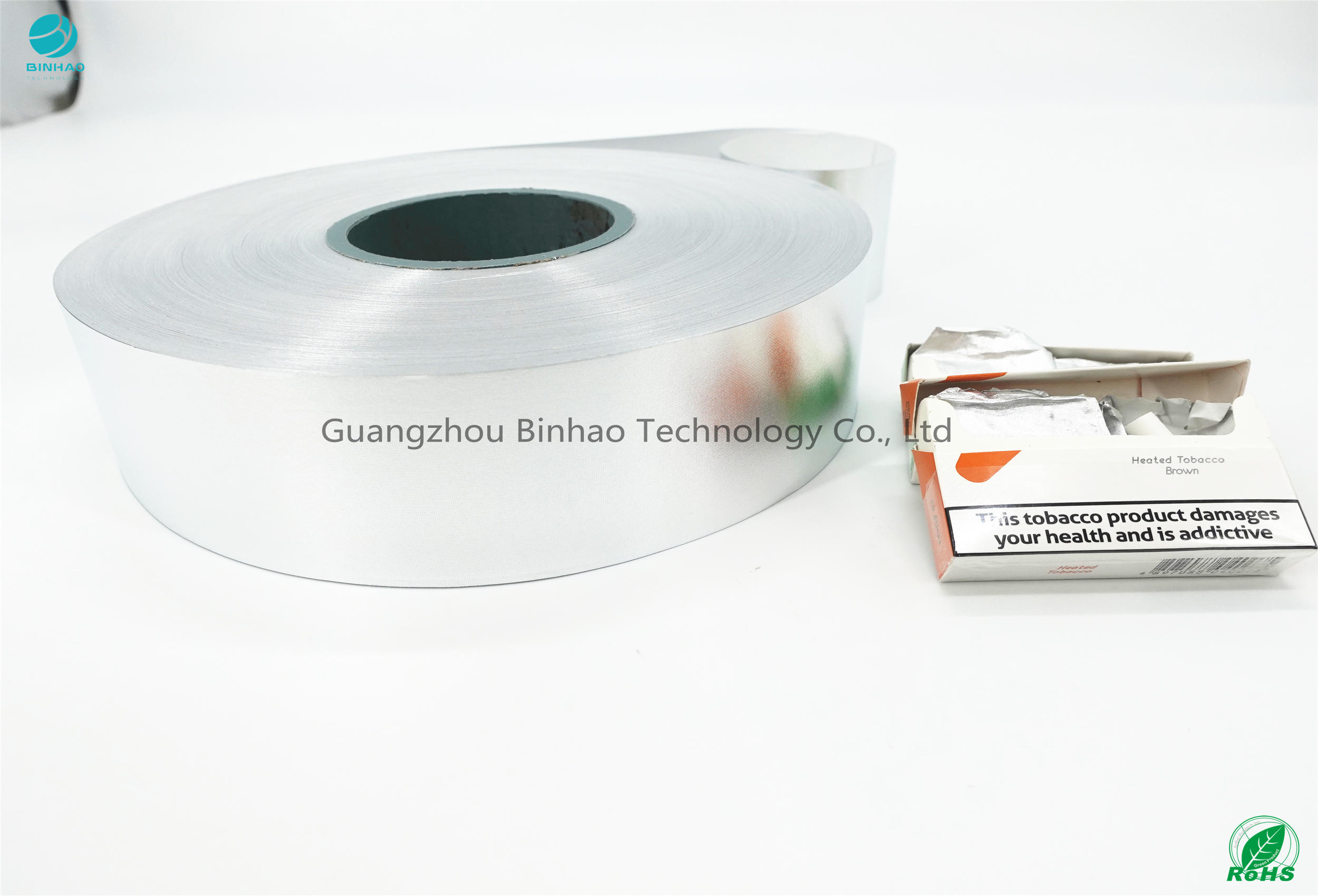 مواد تغليف السجائر الإلكترونية من HNB 55 جرامًا في المتر المربع ورق رقائق الألومنيوم