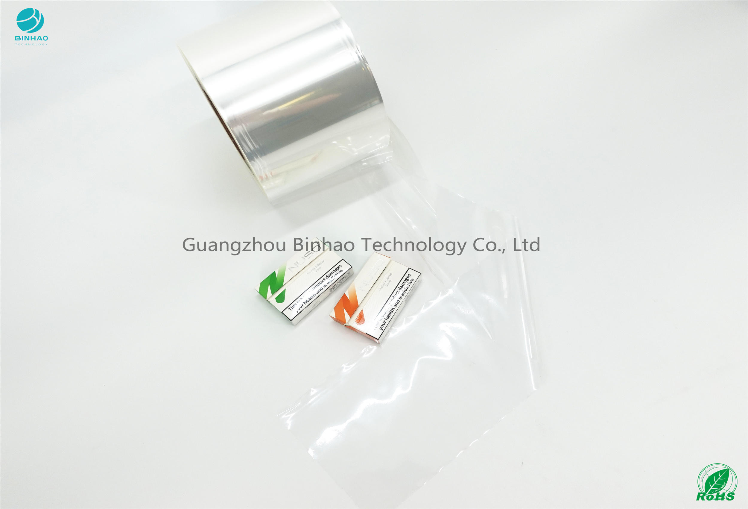 مقاومة المواد الضارة BOPP Film HNB E-Cigarette Package Material Tear Tape 2.5mm