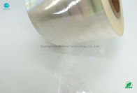 Shine Light المصقول طباعة أوفست Tobacco BOPP Film Roll Holographic ID 76 mm