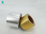 حزمة السجائر الذهبية الفضية الساطعة ورقة رقائق الألومنيوم مع تصميم مخصص